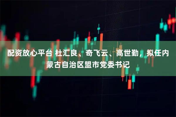 配资放心平台 杜汇良、奇飞云、高世勤，拟任内蒙古自治区盟市党委书记